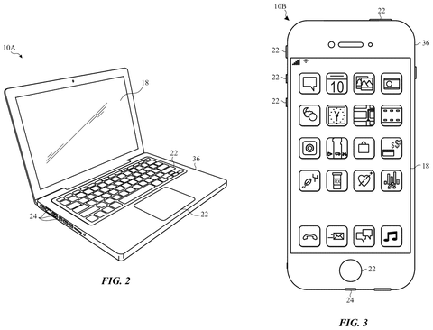 Laptop and smartphone, drawing sheet 2 from US 2026/0253561 A1