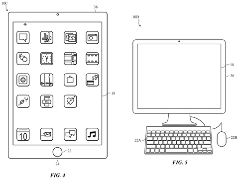 Tablet and desktop computer, drawing sheet 3 from US 2026/0253561 A1