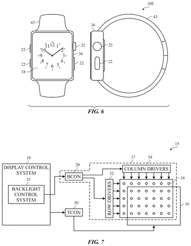 Smartwatch display, drawing sheet 4 from US 2026/0253561 A1