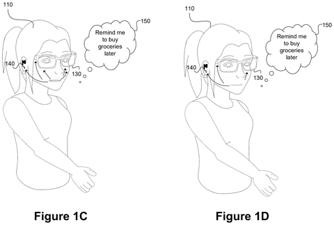 Meta Patents Smart Glasses That Read Your Silent Mouthed Words patent drawing, sheet 2