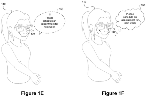 Meta Patents Smart Glasses That Read Your Silent Mouthed Words patent drawing, sheet 3