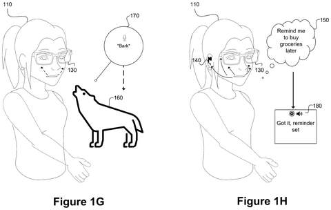 Meta Patents Smart Glasses That Read Your Silent Mouthed Words patent drawing, sheet 4