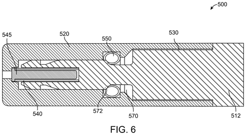 Apple Patents a Sliding Cover That Hides a Device’s Charging Port patent drawing, sheet 6