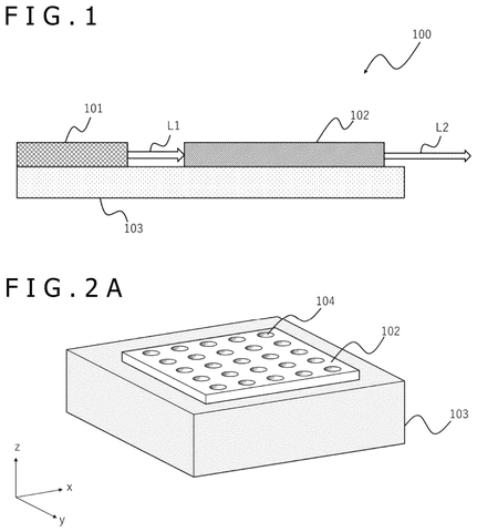 Light passing through a sensor layer, drawing sheet 1 from US 2026/0254190 A1