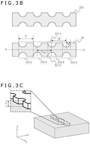 Waveguide sensor dimensions and structure, drawing sheet 4 from US 2026/0254190 A1