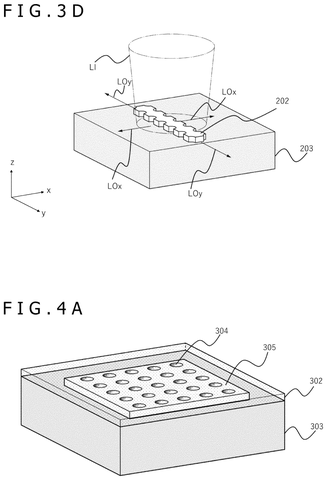 Light passing through a waveguide sensor, drawing sheet 5 from US 2026/0254190 A1