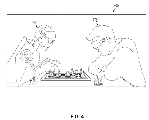 Virtual reality chess interaction, drawing sheet 4 from US 2026/0254851 A1