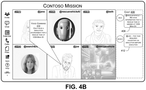 Voice command simulation request, drawing sheet 5 from US 2026/0254864 A1