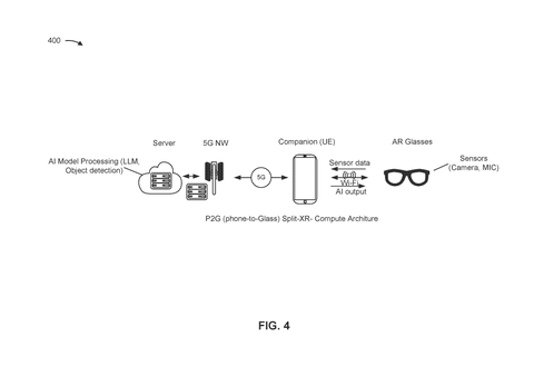 Split compute architecture across devices, drawing sheet 4 from US 2026/0254873 A1