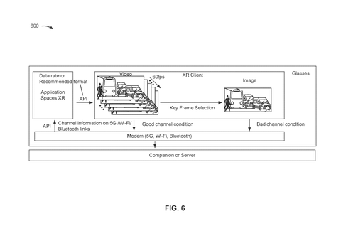 Key frame selection during streaming, drawing sheet 6 from US 2026/0254873 A1