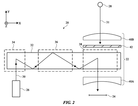 Optical system with tint layer., drawing sheet 2 from US 2026/0254938 A1