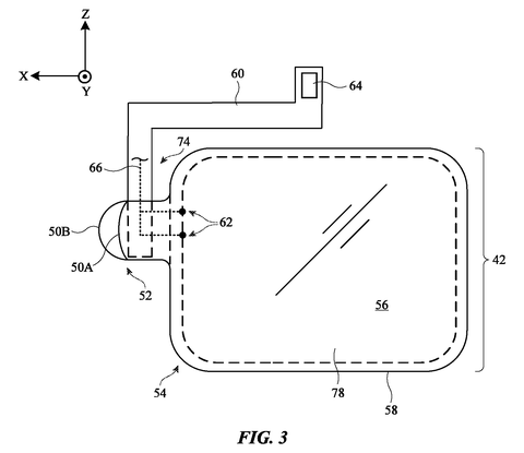 Tint layer with electrical connections., drawing sheet 3 from US 2026/0254938 A1
