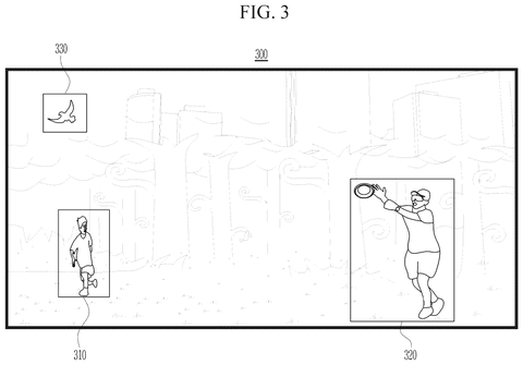 Scene with multiple inset subjects, drawing sheet 3 from US 2026/0255045 A1