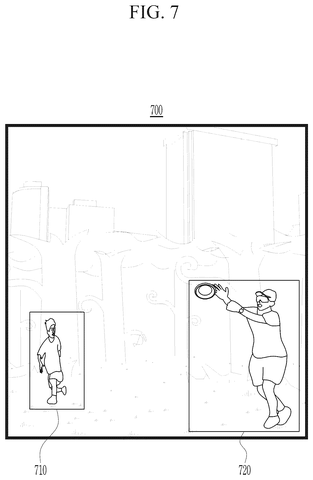 Cropped camera interface view, drawing sheet 7 from US 2026/0255045 A1