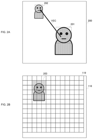Object movement vector and pixel sensor grid, drawing sheet 2 from US 2026/0255059 A1
