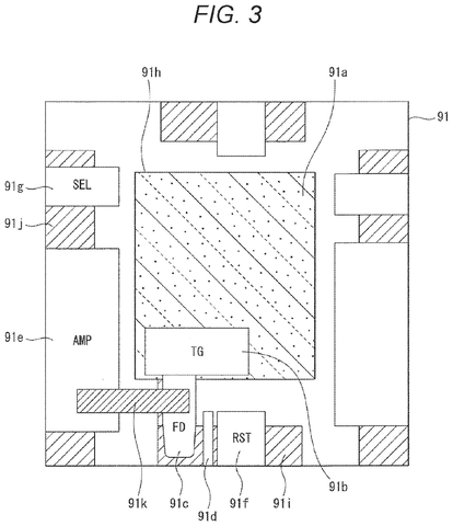 Single pixel layout structure, drawing sheet 3 from US 2026/0255081 A1