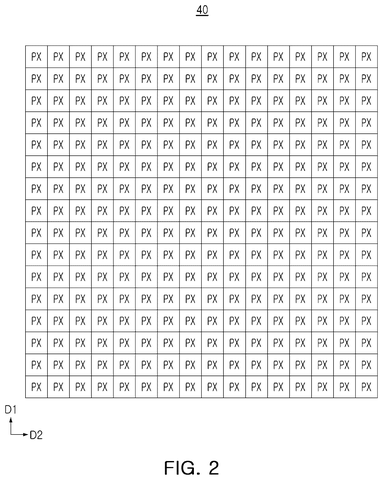 Two-dimensional pixel grid array, drawing sheet 2 from US 2026/0255086 A1