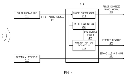 Audio signal processing steps, drawing sheet 5 from US 2026/0255098 A1