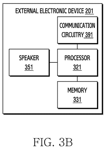 First external electronic device architecture, drawing sheet 4 from US 2026/0255140 A1