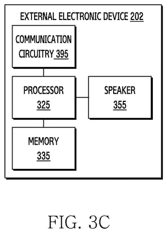 Second external electronic device architecture, drawing sheet 5 from US 2026/0255140 A1