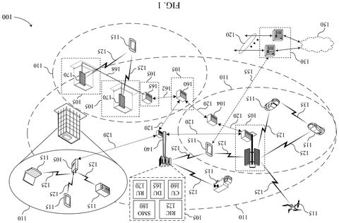 Wireless network infrastructure overview, drawing sheet 1 from US 2026/0255205 A1