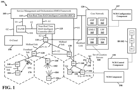 Network architecture overview, drawing sheet 1 from US 2026/0255304 A1