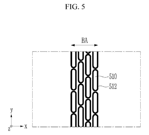 Close-up of support pattern, drawing sheet 5 from US 2026/0255506 A1