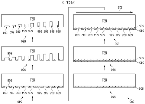 Air groove etching process, drawing sheet 5 from US 2026/0259413 A1