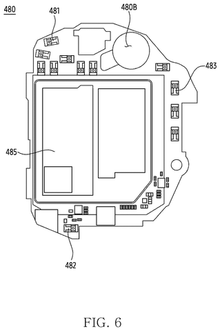 Main circuit board layout., drawing sheet 6 from US 2026/0259581 A1