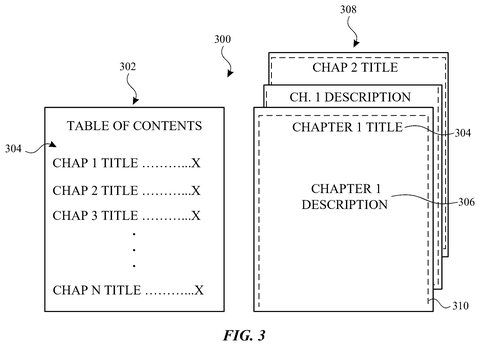 Document divided into titled sections., drawing sheet 3 from US 2026/0259884 A1