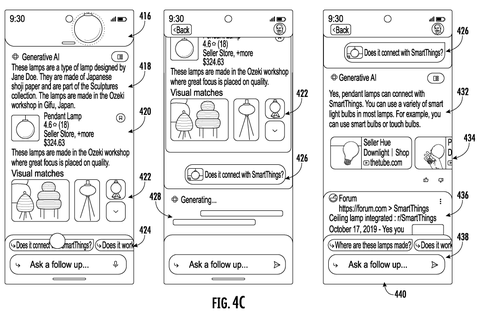 Follow-up questions, smart home integration., drawing sheet 6 from US 2026/0259890 A1