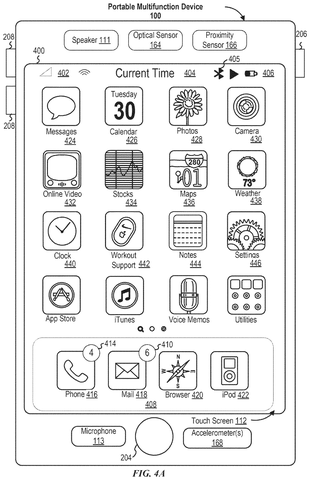 Portable multifunction device home screen., drawing sheet 5 from US 2026/0259976 A1