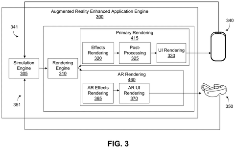 Augmented reality application engine., drawing sheet 3 from US 2026/0260315 A1