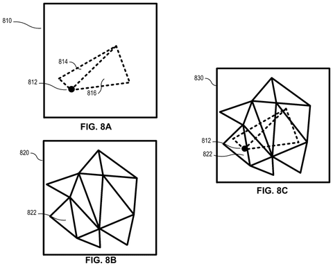 Overlaying a 2D mesh on a 3D mesh, drawing sheet 8 from US 2026/0260425 A1