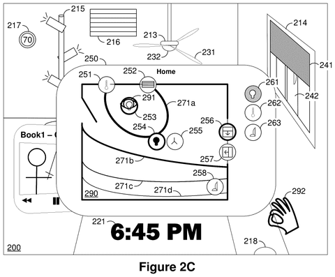 Smart home room with light control., drawing sheet 4 from US 2026/0260440 A1