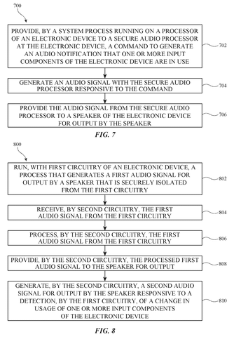 Method for generating audio notifications., drawing sheet 6 from US 2026/0260660 A1