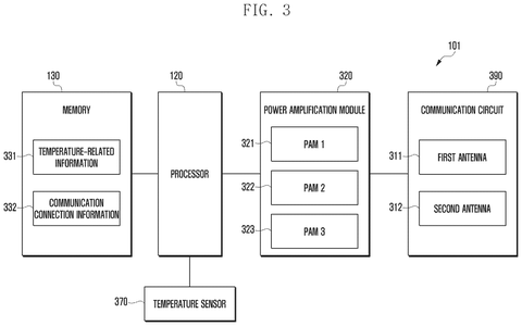 Device temperature management components., drawing sheet 3 from US 2026/0261277 A1