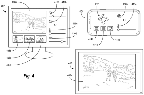 Desktop editing with phone remote., drawing sheet 4 from US 2026/0261476 A1