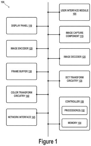 Computing device internal components, drawing sheet 1 from US 2026/0261674 A1