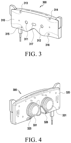 Front view of AR glasses, drawing sheet 3 from US 2026/0267157 A1