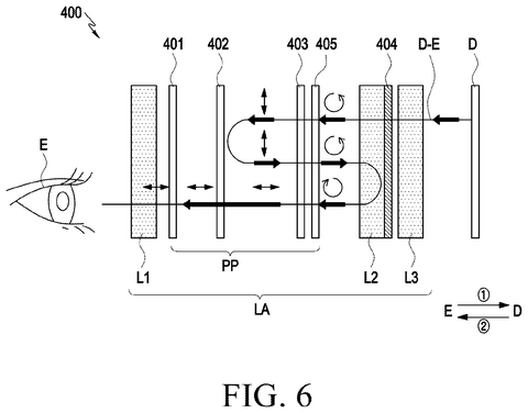 Optical path with additional layer, drawing sheet 5 from US 2026/0267157 A1