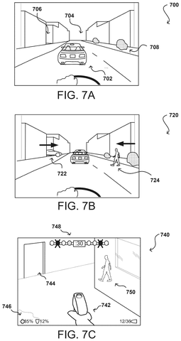 Gaze tracking in a racing game., drawing sheet 6 from US 2026/0267406 A1