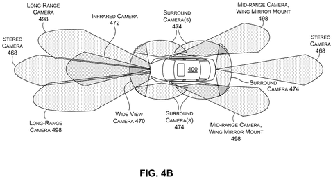 Robotic vehicle sensor coverage., drawing sheet 5 from US 2026/0267781 A1