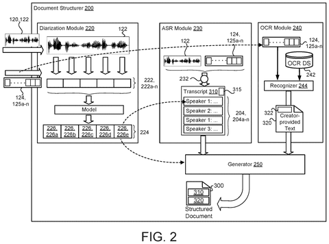 Processing video and audio content., drawing sheet 2 from US 2026/0267916 A1