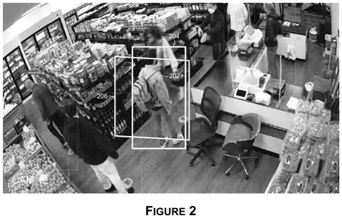 Bounding boxes detecting objects in a store, drawing sheet 2 from US 2026/0268524 A1