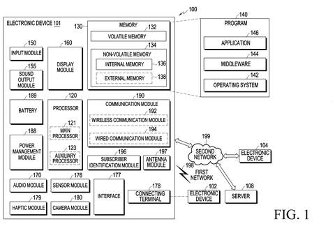 Electronic device system components., drawing sheet 1 from US 2026/0268616 A1