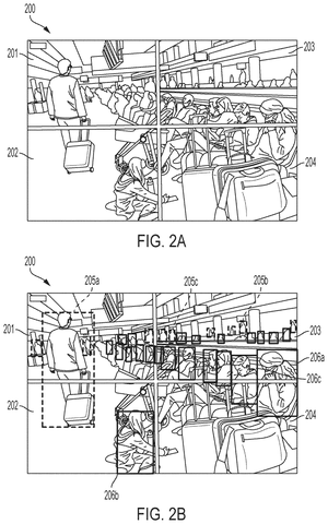 Video frame with regions of interest., drawing sheet 2 from US 2026/0268690 A1