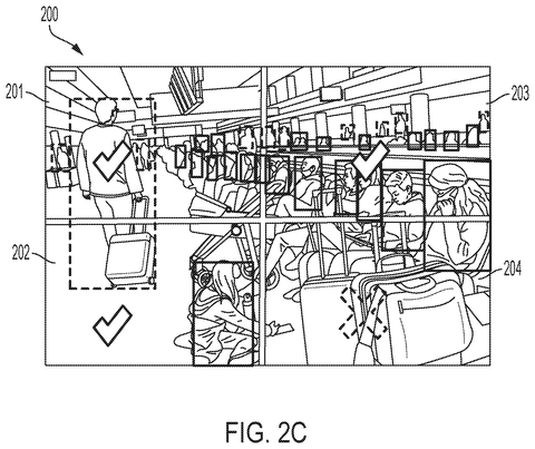 Video frame with tracked objects., drawing sheet 3 from US 2026/0268690 A1