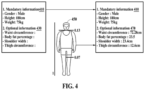 Body information input and output., drawing sheet 4 from US 2026/0269046 A1