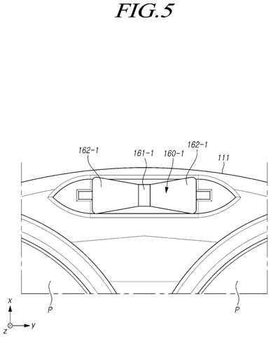 Shaped wheel, alternative design, drawing sheet 6 from US 2026/0272249 A1